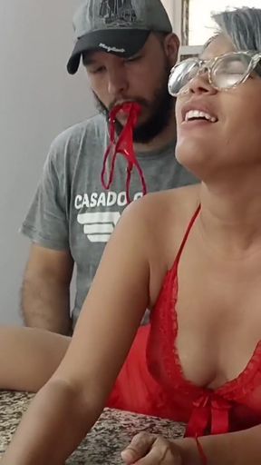Emotional moment from &quot;I went to the kitchen and he stuck his cock all the way in.&quot;
