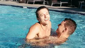 Bathroom + living room anal with Austin Avery & Shane Cook