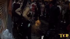 o carnaval da rua augusta - tudo que rolou e a televisao nao mostrou a putaria e a farra nas ruas - carolina carioca - mirella mansur - binho ted