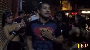 o carnaval da rua augusta - tudo que rolou e a televisao nao mostrou a putaria e a farra nas ruas - carolina carioca - mirella mansur - binho ted