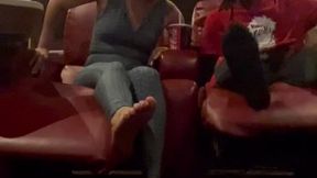 Movie Theater Footsie