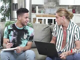 Spitroasted mother I'd like to fuck Takes 2 Loads For Hotty Routine