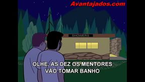 Universit&aacute_rios Curtem Orgia no Camping