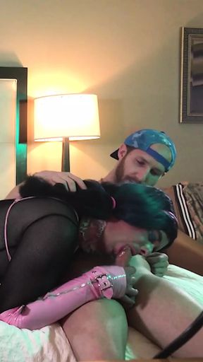 Hot TS Kelsey Masters Deepthroating Big Cock - Compilation 7