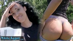 Hot Ebony Babe with Big Booty Fucked