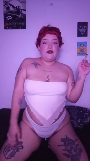 Freaky girlfriend takes on big dick