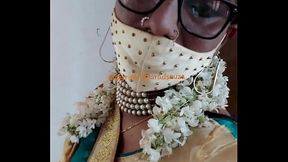 Indian sexy crossdresser Lara D'_Souza saree video
