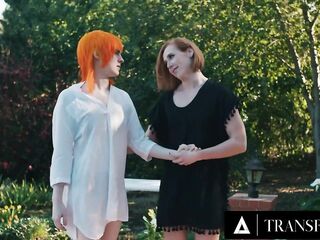 TRANSFIXED - Couple Jean Hollywood & Shiri Allwood Go WILD On Cis Masseuses During Vacation PART 1+2