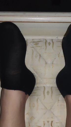 Crossdresser Twink Has Fetish to Massage His Daddy's Feet