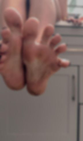 Dirty Pilates Sock Removal – Lick Every Crumb Clean