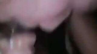 White sluts Gagging from trying to Stuff my bbc DOWN HER THROAT