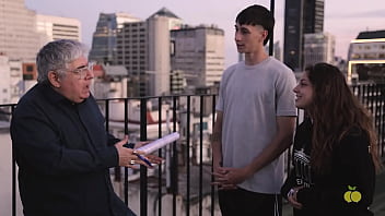 I went to a casting with my stepbrother for a porn movie and we ended up fucking hard.