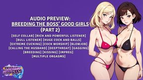 Breeding The Boss' Good Girls