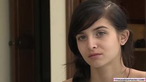 Lesbian teens with big tits engage in intimate acts