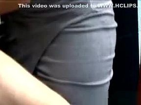 CFNM femdoms gagg sub before tugging and sucking