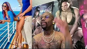 Supergirl and Miss America's steamy forest scene