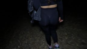 Sexy Latina streetwalker gets paid to take big cock doggystyle