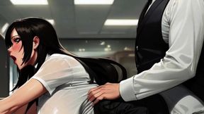 The Boss Brought His Secretaries BBC for Lunch