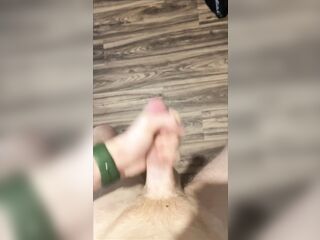 Slutty 18yo Twink Jerks Off & Groans Loud - Giant Cum Explosion!