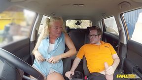 Blonde Milf With Massive Tits Gives Sloppy Titwank And Pov Fuck