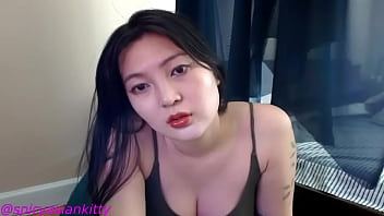 Your hot asian stepsis flirts with you and makes you cum