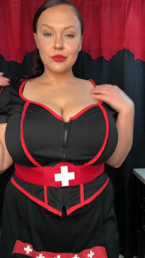 Naughty Nurse 2: Oiled Up Huge Boobs
