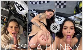 Sex With Yessica In The Garage