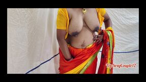 New Married Saree Romance & Fucking My Hot & Beautiful Wife Part -1