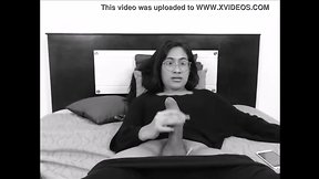 Colombian she-male monster load live on webcam -