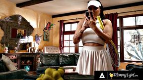 MOMMY'S GIRL - Mischievous Kimmy Kimm Learns Tennis To Spend Time With Romi Rain