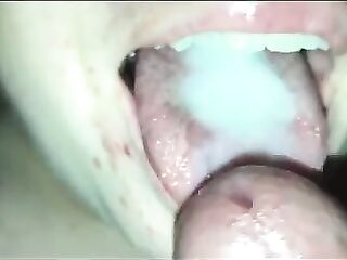 NEW AMATEUR CUM IN FACE & MOUTH, FACIAL CIM COMPILATION