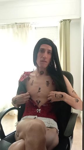 Crossdresser Exhibicionista