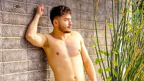 Pretty Boy Theo Strokes His Massive Cock Solo - GAY XxX