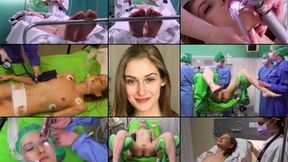 Tiffany Gyno Procedure & Post OP, Intubation, Ambu, Catheter, Mayo Pipe, 3 Lead ECG, BP, Stething