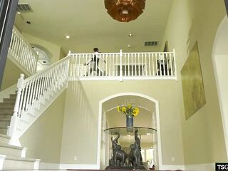 Teen transsexual sugarbaby Itzel Saenz wishes to get anal screwed