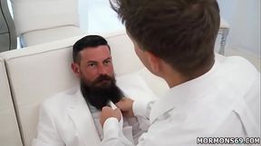 Gay teen boy bondage s Elders Garrett and&nbsp_ Xanders walked through