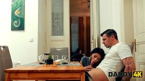 DADDY4K My slutty GF thought I didn't know she fucked my dad