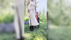 Oh, 'outdoors', that's just code for hot and sweaty summer bang