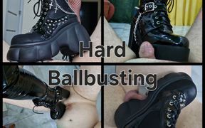 BDSM. Ballbusting. Your Balls Will Be Trampled and *** by a Beautiful Dominatrix