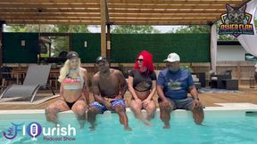 Mrflourish Podcast with Guest Roxi Keogh, Gigi Patsy and Datjguy in Florida
