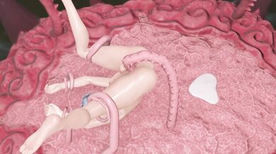 Farrah Reed Futanari Monster Girl Tentacle Cock Crushed Raw on Costa Del Sol