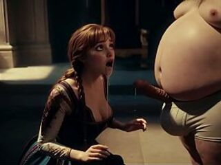 Fiery Braided Redhead Princess Broken – Sinless Winter Royal Turns Into Cum-Guzzling Cowgirl Bitch