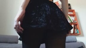 Shy Lola Shows a Little Skin