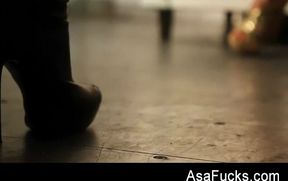 Behind the Scenes with Asa Akira & Dani Daniels: A Playful Encounter in the Night