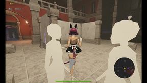 mousetrap theft & bondage [ bdsm hentai game ] ep.3 maid caught fucking a futa goth girl with anal beads !