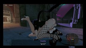 mousetrap theft & bondage [ bdsm hentai game ] ep.3 maid caught fucking a futa goth girl with anal beads !