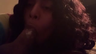 Waking up to a deep throat