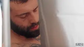 Plumber Markus Kage Drills Michael Boston's Tight Hole