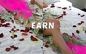 Bull fills slut wife twice & cuck hubby cleans up