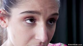 ”Step Mom shoes teen rough ass pumping”